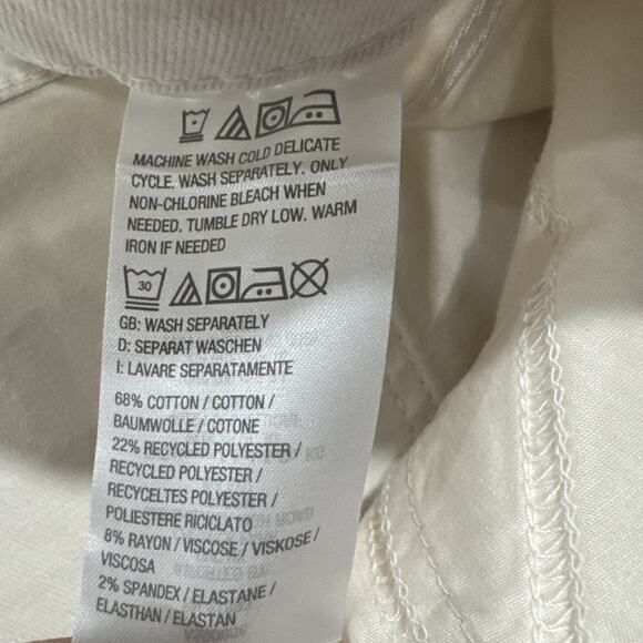 Isaac Mizrahi Live Women’s Plus 22W Stretch Ankle Pants Beige Pull On A590036 - Picture 4 of 12